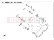 CFMOTO CFORCE 520 (CF500AU-7A) CYLINDER HEAD COVER ASSY - E02-1