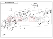 CFMOTO CFORCE 520 (CF500AU-7A) MUFFLER - F02-V1