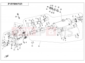 CFMOTO CFORCE 520 (CF500AU-7A) MUFFLER - F02-V2