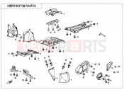 CFMOTO CFORCE 520 (CF500AU-7A) BOTTOM PLASTICS - F04-4-V4