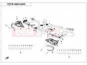 CFMOTO CFORCE 520 (CF500AU-7A) HAND GUARD - F10-3-V4