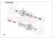 CFMOTO CFORCE 520 (CF500AU-7A) REAR WHEEL - F11