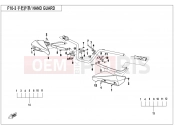CFMOTO CFORCE 520 (CF500AU-7C) HAND GUARD - F10-3