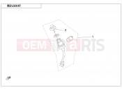 CFMOTO CFORCE 520 (CF500AU-7C) LOCK KIT - F01