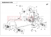 CFMOTO CFORCE 520 (CF500AU-7C) BRAKE SYSTEM(RH,UNITARY,CHINESE PLUG) - F08-E