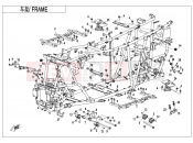 CFMOTO 2021 ATV CFORCE 520 (CF500AU-7C) FRAME - F03-A-V4