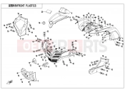 CFMOTO 2021 ATV CFORCE 520 (CF500AU-7C) FRONT PLASTICS - F04-1