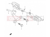 SUZUKI DR-Z250 K3 (2003) (E03,E28,E33) 31 - FOOTREST