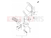 SUZUKI DR-Z250 K3 (2003) (E03,E28,E33) 39 - LH HANDLE LEVER