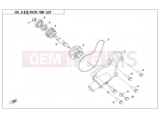 CFMOTO 2021 ATV CFORCE 520 (CF500AU-7C) WATER PUMP ASSY - E08
