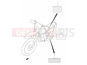 SUZUKI DR-Z250 K3 (2003) (E03,E28,E33) 41 - LABEL