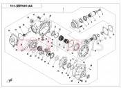 CFMOTO CFORCE 520 (CF500AU-7L) FRONT AXLE(OLD) - F31-A