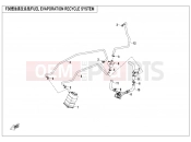 CFMOTO CFORCE 520 (CF500AU-7L) FUEL VAPORIZATION SYSTEM - F36-V1