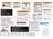 CFMOTO CFORCE 520 (CF500AU-7L) WARNING DECAL(NA) - F19-3-B-V4
