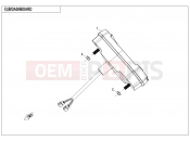 CFMOTO CFORCE 520 (CF500AU-7LF) DASHBOARD - F17