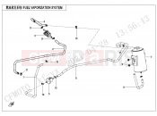 CFMOTO CFORCE 520 (CF500AU-7LF) FUEL VAPORIZATION SYSTEM - F36-V2