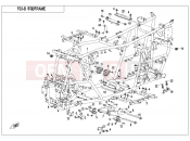CFMOTO CFORCE 500 (CF500AU-7S) FRAME(NEW) - F03-B