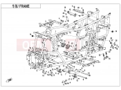 CFMOTO CFORCE 500 (CF500AU-7S) FRAME(NEW) - F03-B-V2