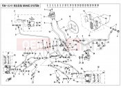 CFMOTO CFORCE 500 (CF500AU-7S) BRAKE SYSTEM(EPA) - F08-1-C-V1