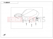 CFMOTO CFORCE 500 (CF500AU-7S) SEAT - F13