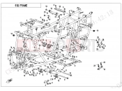 CFMOTO CFORCE 500 (CF500AU-7S) FRAME(EURO) - F03-A-V5