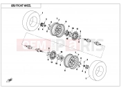 CFMOTO CFORCE 500 (CF500AU-7S) FRONT WHEEL(EURO) - F07-A-V2
