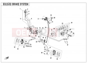 CFMOTO CFORCE 500 (CF500AU-7S) BRAKE SYSTEM - F08-1-C-V3(ç¾è§)