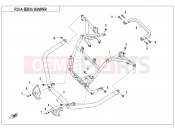 CFMOTO CFORCE 500 (CF500AU-7S) BUMPER - F23-A