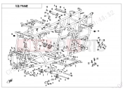 CFMOTO CFORCE 520 (CF500AU-7SF) FRAME - F03-V2