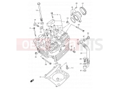 SUZUKI DR-Z250 K4 (2004) (E03,E28,E33) 3 - CYLINDER HEAD