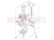 SUZUKI DR-Z250 K4 (2004) (E03,E28,E33) 12A - CARBURETOR (E33)