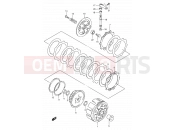 SUZUKI DR-Z250 K4 (2004) (E03,E28,E33) 17 - CLUTCH