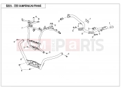 CFMOTO CFORCE 625 (CF600ATR-2S [T3b] ) BUMPER @^ CAB FRAME - F23-V1