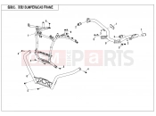 CFMOTO CFORCE 625 (CF600ATR-2S [T3b] ) BUMPER @^ CAB FRAME - F23-V2
