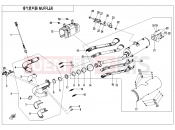 CFMOTO CFORCE 625 (CF600AU-3L) MUFFLER(NA) - F02-A-V1