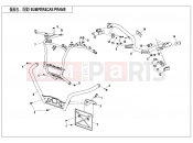 CFMOTO CFORCE 625 (CF600AU-3L) BUMPER @^ CAB FRAME - F23-A-V1