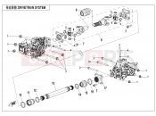 CFMOTO CFORCE 625 (CF600AU-3L) DRIVETRAIN SYSTEM - F30