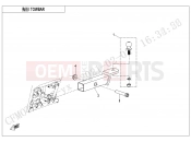 CFMOTO CFORCE 625 (CF600AU-3L) TOWBAR(SHORT, BLOT CONNECTION) - F40-D