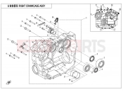 CFMOTO CFORCE 625 (CF600AU-3L) RIGHT CRANKCASE ASSY - E01-2-V2