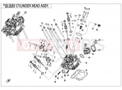 CFMOTO CFORCE 625 (CF600AU-3L) CYLINDER HEAD ASSY. - E02-2