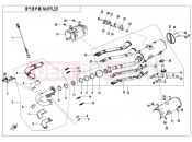 CFMOTO CFORCE 625 (CF600AU-3LF) MUFFLER - F02-V1