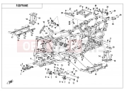 CFMOTO CFORCE 625 (CF600AU-3LF) FRAME - F03