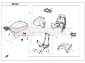 CFMOTO CFORCE 625 (CF600AU-3LF) SEAT - F13