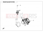 CFMOTO CFORCE 625 (CF600AU-3LF) FUEL INJECTION SYSTEM - F15-3