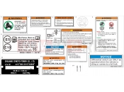 CFMOTO CFORCE 625 (CF600AU-3LF) WARNING DECAL - F19-2