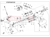 CFMOTO CFORCE 625 (CF600AU-3S) MUFFLER(NA) - F02-A-V2