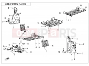 CFMOTO CFORCE 625 (CF600AU-3S) BOTTOM PLASTICS - F04-7-V2
