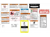 CFMOTO CFORCE 625 (CF600AU-3S) WARNING DECAL(INTERNATIONAL) - F19-2-C
