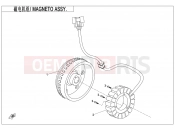 CFMOTO CFORCE 625 (CF600AU-3S) MAGNETO ASSY.(480W) - E03-A
