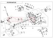 CFMOTO CFORCE 625 (CF600AU-3SF) MUFFLER - F02-V2